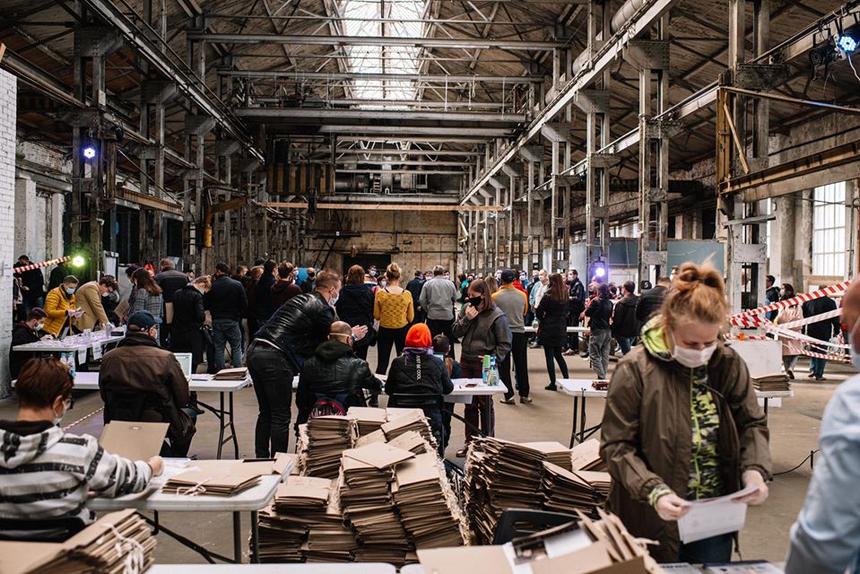 Сбор подписей за выдвижение Бабарико