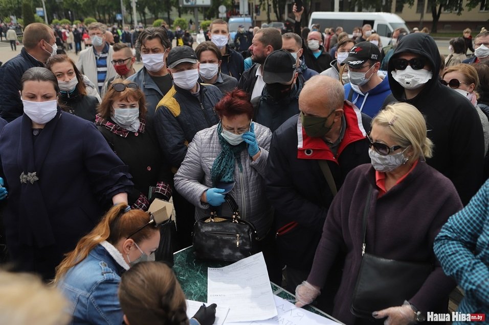 Сбор подписей за выдвижение Светланы Тихоновской